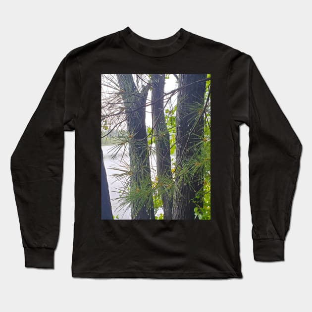 Morning Dewdrops Long Sleeve T-Shirt by etherealwonders